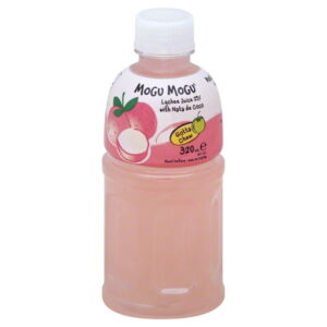 Mogu Mogu Lychee Juice Drink with Nata de Coco