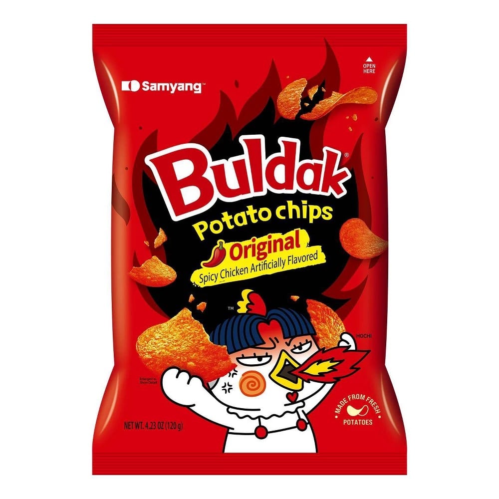 Samyang Buldak Original Potato Chips - 4.23 oz
