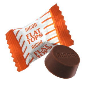 Ricoa Flat Tops Chocolate (150 g)